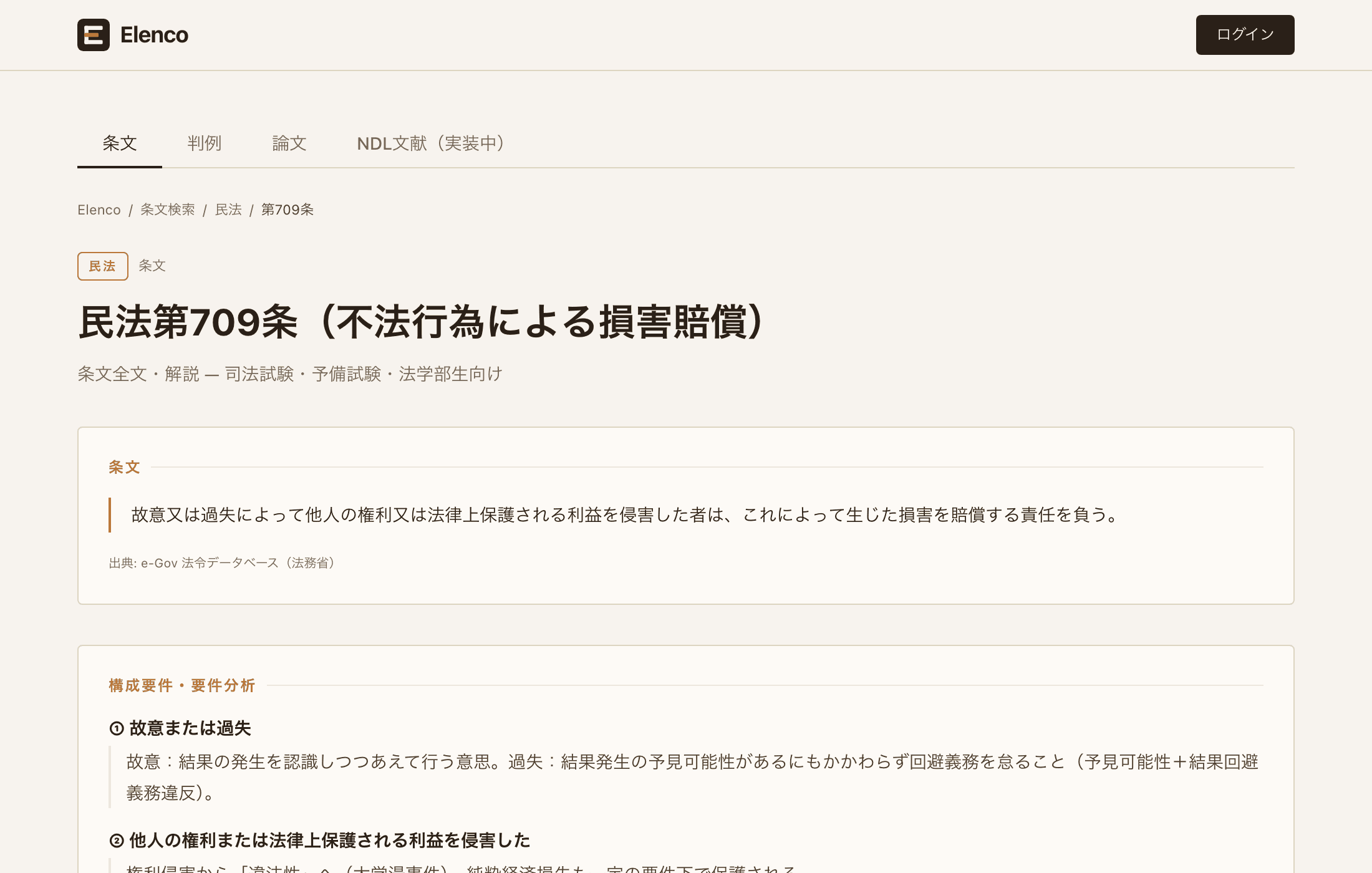 AI構成要件分析のイメージ